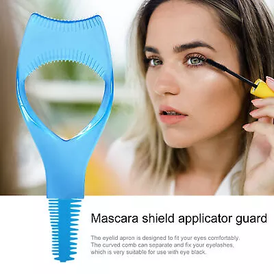 1/3pcs 3-in-1 Mascara Applicator With Eyelash Curler Shield & Guard Makeup Tool • $7.34