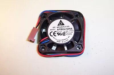 40mm Square 12V 0.14A 1.7W New Computer/equipment 3 Wire Fan FREE POST • £3.85