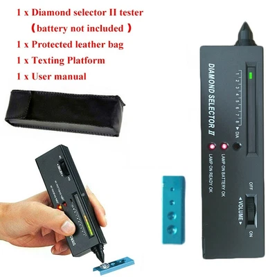 £18.64 • Buy Gold/Silver/Diamond Hard Tester Gemstone Testing Kit Digital Electronic-Tester