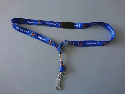  New  Playstation 2 Psone Blue Lanyard  Brand New  &  Rare & Vintage  Ps2 Ps1 • $14.99