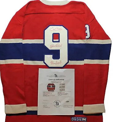 M. RICHARD T. BLAKE E. LACH SIGNED Wool CCM® JERSEY W/COA Famous  Punch Line  • $2899.95