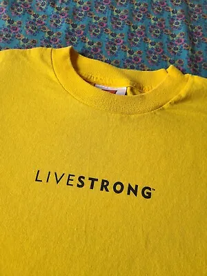 Vintage Nike Shirt Live Strong Medium Cycling Lance Armstrong  • $15