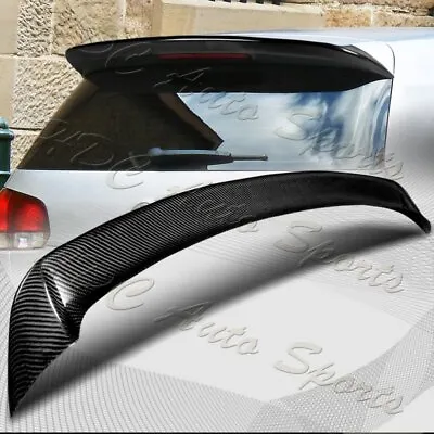 For 2010-2013 Volkswagen Golf 6 MK6 GTi Real Carbon Fiber Rear Roof Spoiler Wing • $139.99