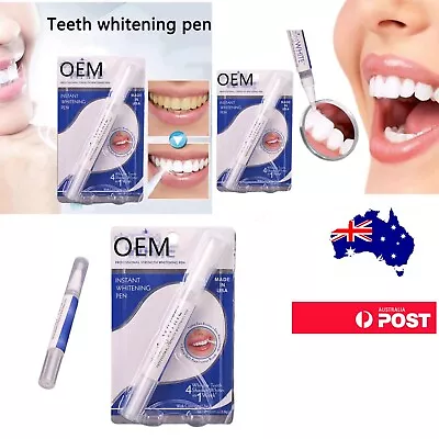 $5.49 • Buy Teeth Whitening Gel Pen Tooth Whitener Bleach Remove Oral Care Dental Whitening