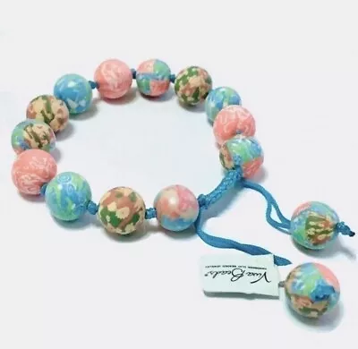 NWT Viva Beads Handmade Chunky Tie Bracelet • $20