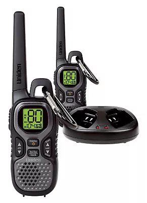 $39 • Buy Uniden UH506SX-2NB Handheld 2-Way Radio Walkie-Talkie Twin Pack (No PSU)