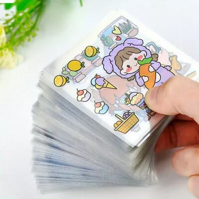 100pcs/pack Cute Kawaii Stickers - Cartoon Decorative Stickers - Cute Stickers • £5.49