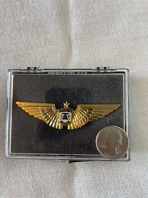 $39.99 • Buy ATA AMERICAN TRANS AIR Vintage Pilot Wings. This Real Obsolete Collectible Pilot