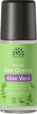 £7.12 • Buy Urtekram Organic Crystal Deodorant Roll On Aloe Vera - 50ml