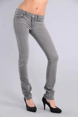 J Brand 912 Pln Pencil Leg Skinny Jeans Platinum Gray 25 X 31 • $24.99