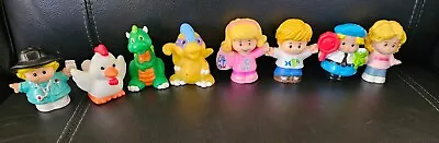 Mattel Fisher Price Little People X8 Figures Bulk Lot Doctor Dinosaurs Chicken  • $19.99