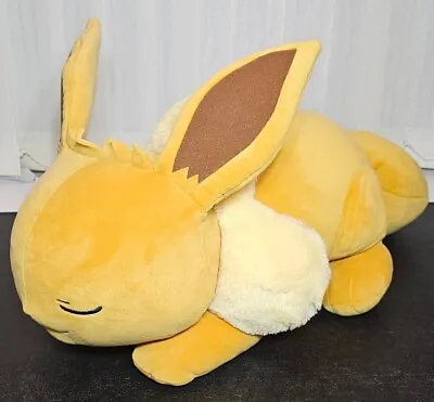 Pokemon Eevee 18  Sleeping Plush Large Soft Toy • £32.99