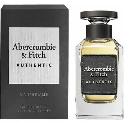 Abercrombie And Fitch Authentic 100ml Edt Spray For Him - New Boxed & Sealed • £30.58