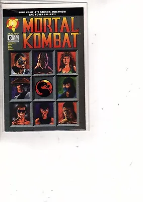 Mortal Kombat 0 Boarded Copy Malibu 1994 Comic (ir • $22.50