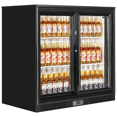 £599 • Buy Brand New Elstar Em231 Undercounter Bar Bottle Cooler Fridge Twin Double Doors