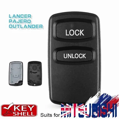$6.80 • Buy Replacement Remote Key Shell Case To Suit Mitsubishi Lancer Outlander Pajero V73