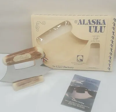 Vintage The Alaska ULU Legendary Knife Of The Artic With Stand Free Shipping  • $19.95