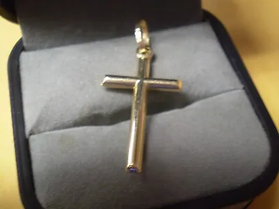 14K Yellow Gold Men's Ladies Cross Pendant            1.2 Grams • $69.99