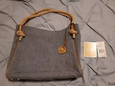 Michael Kors ISLA 30H9GZWT3C Navy Large Grab Bag • $127