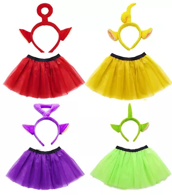 Teletubbies Laa Laa Po Dipsy Tinky Winky Head Band Dress Up Costume Accessory • $29.99