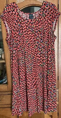 Gabby Skye Multi Color Swing Dress Size 16 • $14.95