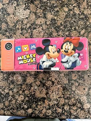 Mickey Mouse & Friends Pencil Box Case Pink • $10