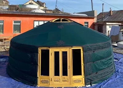 Authentic Mongolian Yurt - 21 Ft With A Back Door Made In Mongolia • £7800