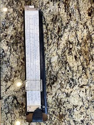 VINTAGE K&E Keuffel & Esser Slide Rule N4081-3 Log Log Duplex Decitrig 1947 USA • $49.99