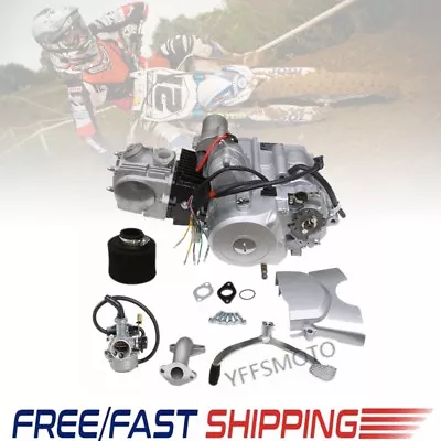 125cc Semi Auto Motor Engine W/Reverse (3F + 1R) 4 Wheeler ATV UTV Gokart Quad  • $389.99