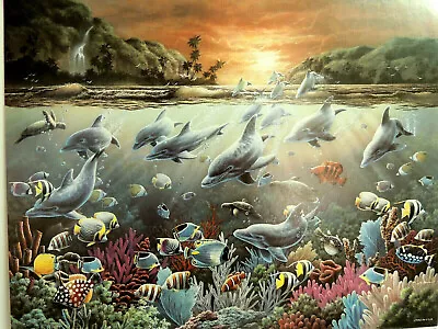 Dolphin Fish Picture Tropical Fish Aquatic Sea Life Tc Chiu Art Print 8x10  • $9.95