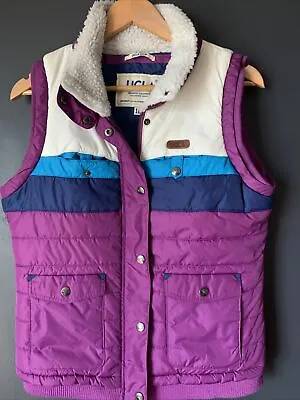 Vintage UCLA Body Warmer 12 USA College 1999 Puffer Quilted • £19.95