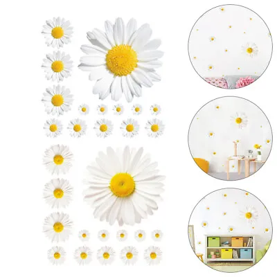  Daisy Wall Sticker Decal Stickers For Bathrooms Decals Child Flower • £7.15
