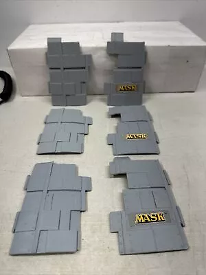 1985 Kenner M.A.S.K. MASK Boulder Hill (1) Armored Bunker Blast Doors Parts Set • $21.95