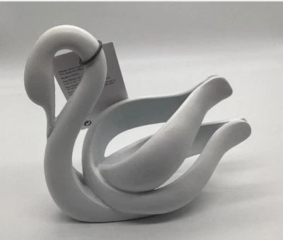 £14.99 • Buy White Contemporary Swan Mini Ornament Sculpture ** Brand New **