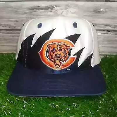 Nwot Vintage Nfl Chicago Bears Sharktooth Snapback Logo 7 Twill • $57.67