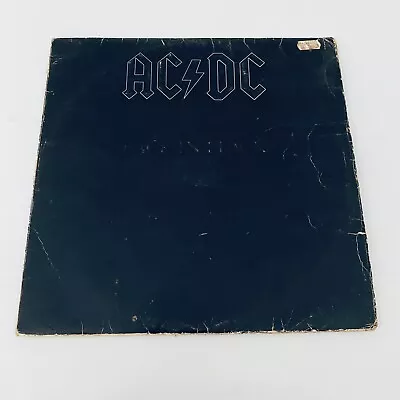 AC/DC BACK IN BLACK VINYL LP 1980 ORIGINAL AUSTRALIAN PRESS APLP 046 - Aus • $110