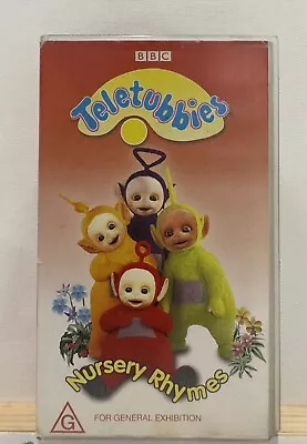 Teletubbies Video Children Show Nursery Rhymes Kids VHS PAL RARE Rated G • $19.60