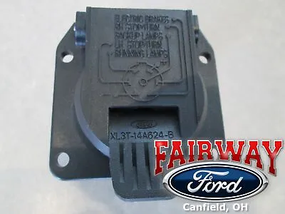 99 Thru 07 F-150 OEM Genuine Ford Trailer Tow Hitch Wiring Connector Plug 7-Pin • $41.95
