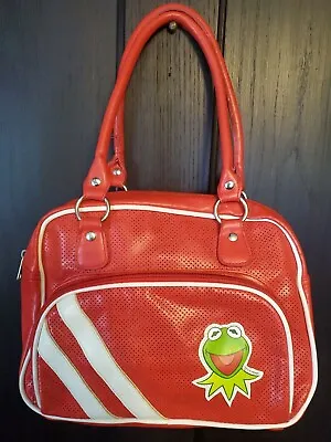 Unique Rare  The Muppets Kermit The Frog  Purse Hand Bag Vintage Style 2004 • $41.95