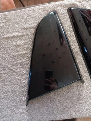 $180 • Buy 2015-2023 Mustang Genuine Ford Side Quarter Window Scoops Covers Matte Black