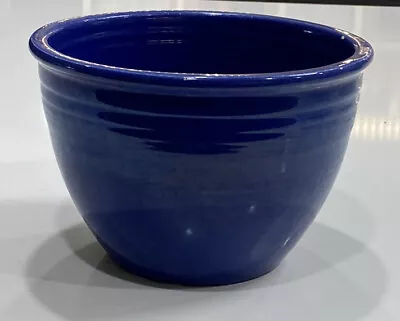 Vintage 1930's Homer Laughlin Fiesta Ware Cobalt Blue #3 Mixing Bowl • $45