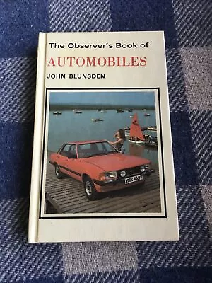 The Observers Book Of Automobiles  • £11.99