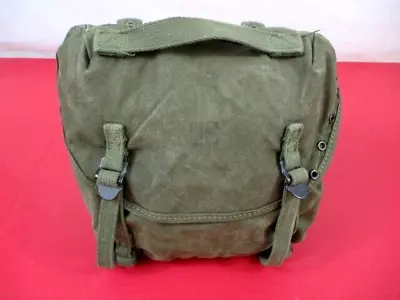 Vietnam Era US Army M1956 M1961 Canvas Field Or Butt Pack - Dated 1962 - NICE #1 • $65.99