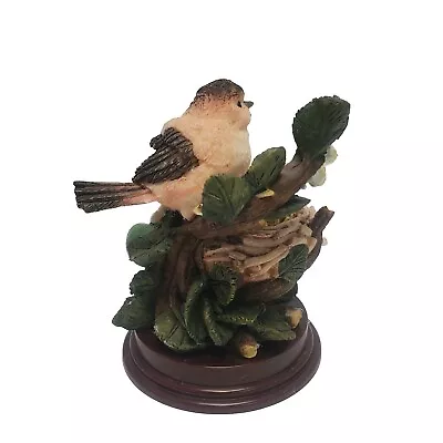 Vintage 90s K's Collection Springtime Bird On Nest Resin Figurine On Base 5  • $14.99