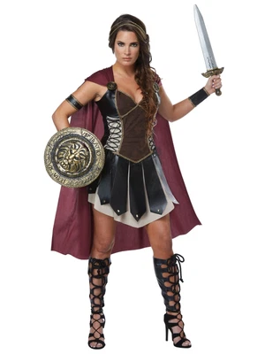 £54.14 • Buy Glorious Gladiator Xena Warrior Roman Spartan Medieval Womens Costume