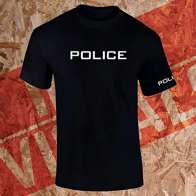 Police Fancy Dress Stag Party Funny Joke Costume T-Shirt  Up To S-5XL • £11.95