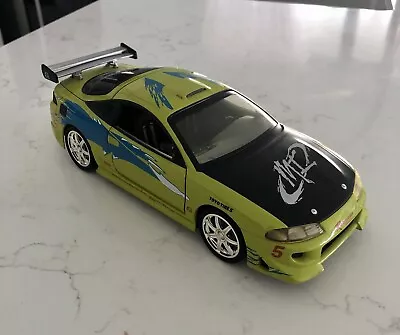 95’ Mitsubishi Eclipse - Fast & Furious - Racing Champions - 1:18 Diecast Model • $60