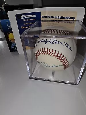 Mickey Mantle Willie Mays Duke Snider  Signed Baseball!! Steiner!! • $1000