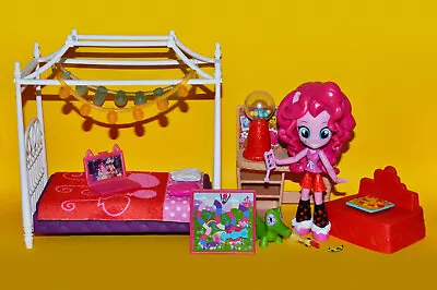 My Little Pony Equestria Girls Minis Pinkie Pie Sleepover Slumber Party Bedroom • $34.99