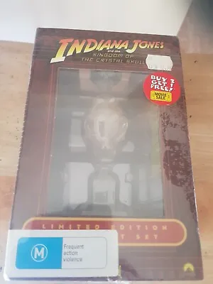 $80 • Buy Indiana Jones Kingdom Of The Crystal Skull Aus DVD Boxset Sealed